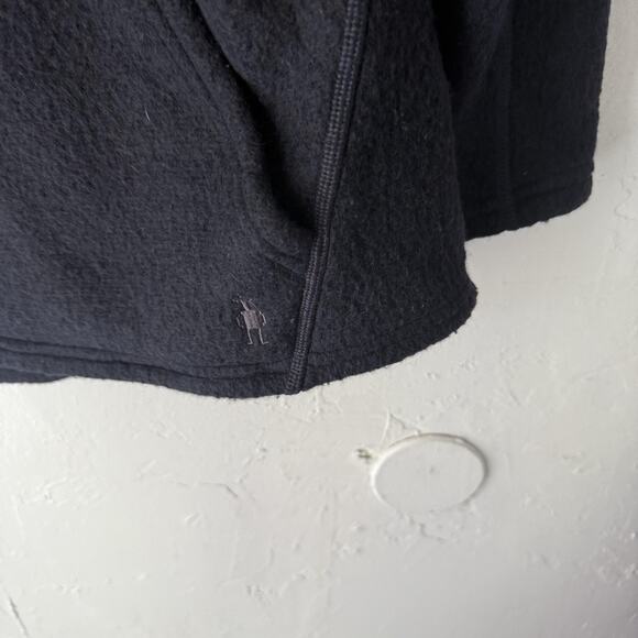 Smartwool Pullover Womens Large Wool Blend Funnel Neck Kangaroo Pocket Cozy - Picture 4 of 11